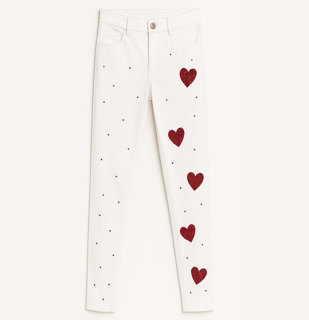 JEGGINGS CORAZONES